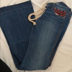 Frankie B bell bottom pants